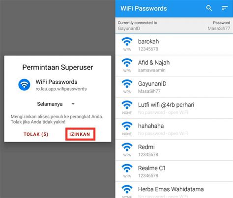Cara Melihat Password Wifi Yang Tersimpan Di Android